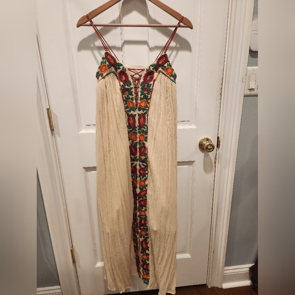 ISO PLEASE HELP! Free People Nikita maxi dress xs - Picture 6 of 13